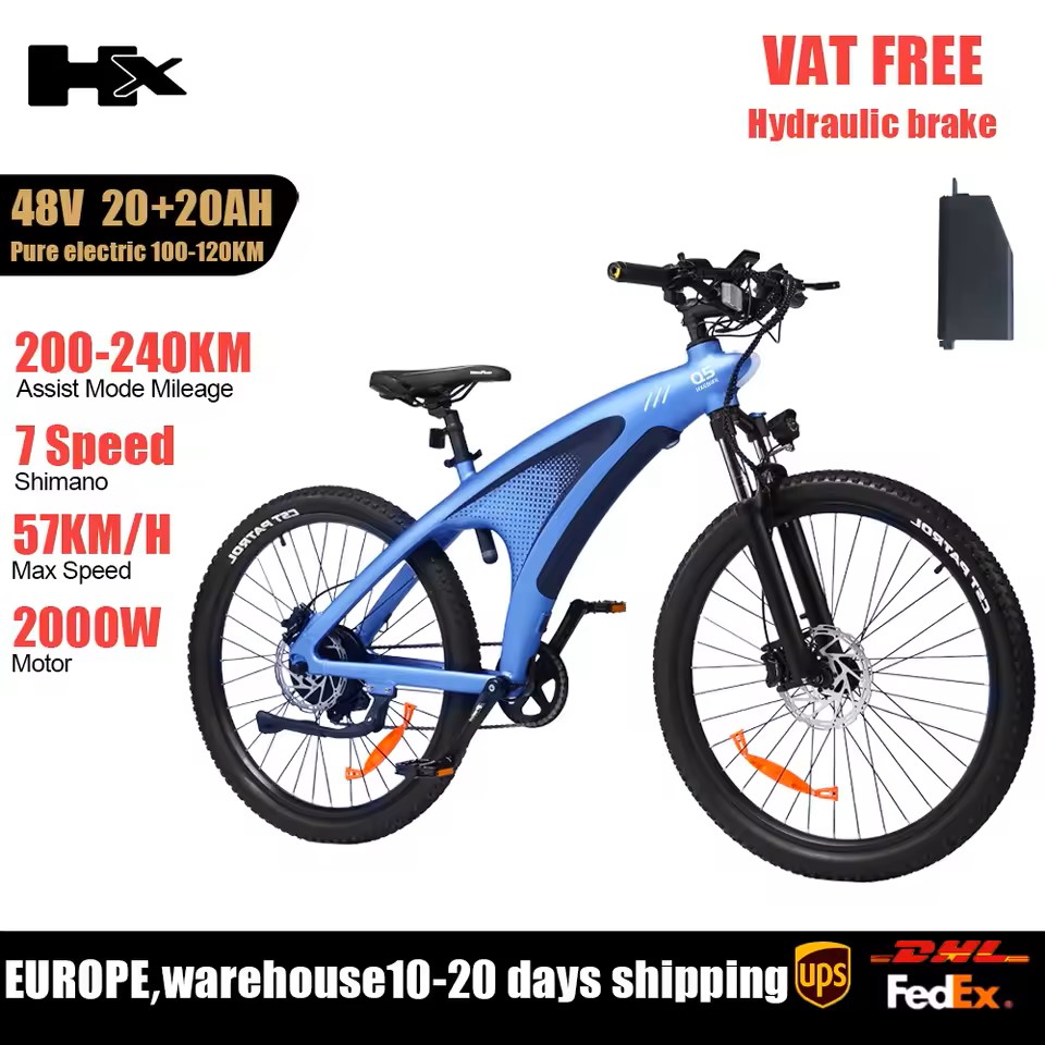 Elektrokolo HX Q5 Ebike 2000W.